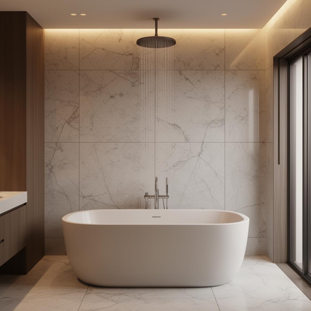 Luxury bathroom installation by Get Heated